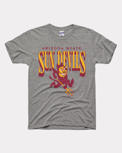 Grey Arizona State Sundevils Vintage T-Shirt