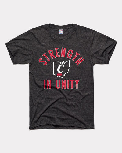 Black Cincinnati Bearcats Strength & Unity Vintage T-Shirt