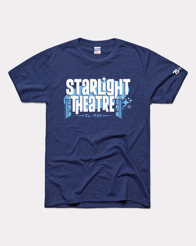 Navy Starlight Theatre 75 Years Vintage T-Shirt