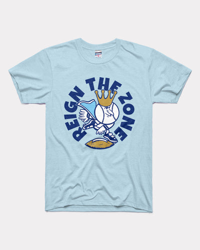 Powder Blue Reign The Zone Crown Town Vintage T-Shirt