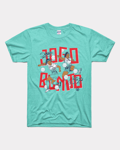 Teal NWSLPA Debinha & Bia Zaneratto Vintage T-Shirt