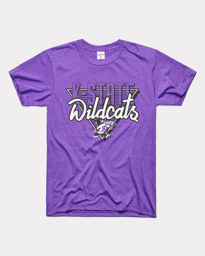 Purple Kansas State Wildcats 90s Throwback Vintage T-Shirt