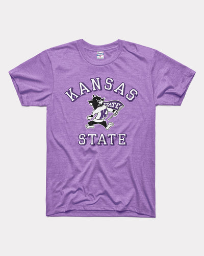 Lavender Kansas State University Wildcats Vintage T-Shirt