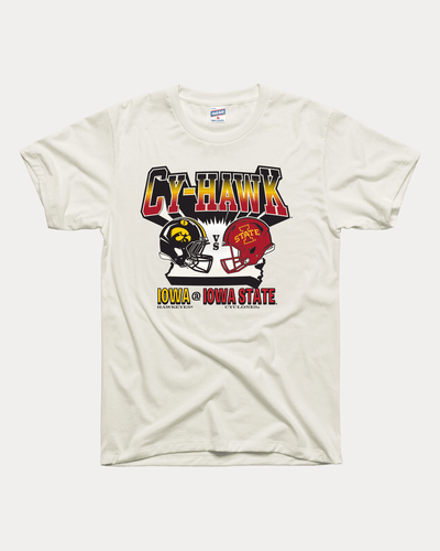Vintage White Iowa vs Iowa State 2025 T-Shirt