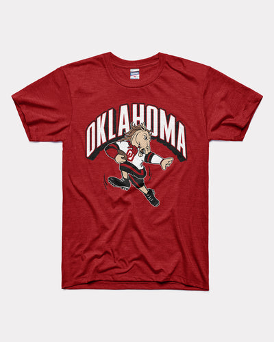Oklahoma Arch Football Mascot Cardinal T-Shirt