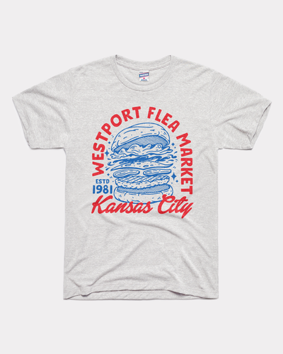 Ash Grey Westport Flea Market Vintage T-Shirt