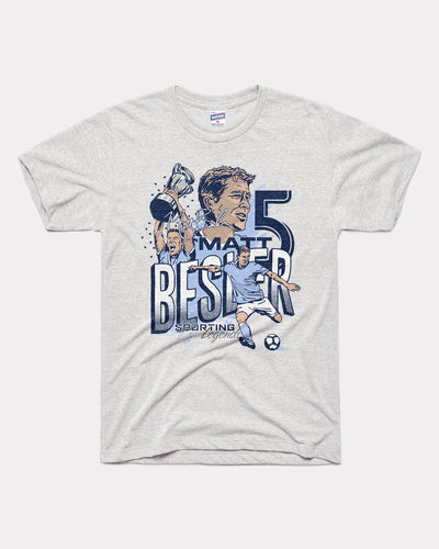 Ash Grey Sporting Legends Matt Besler Vintage T-Shirt