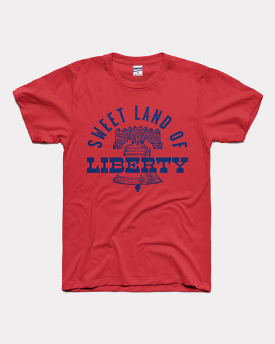 Cherry Red Sweet Land of Liberty Vintage T-Shirt