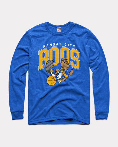 Royal Blue Kansas City Roos Long Sleeve T-Shirt
