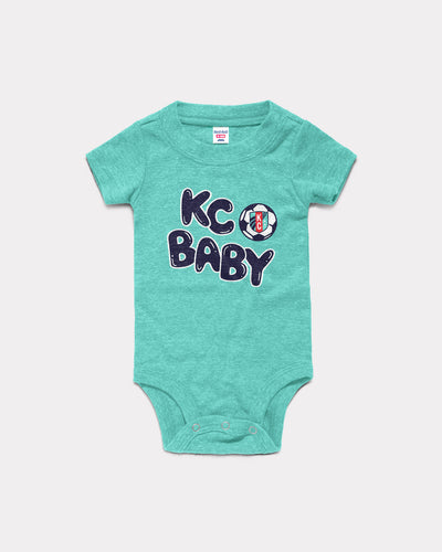 Kids KC Baby Teal Onesie