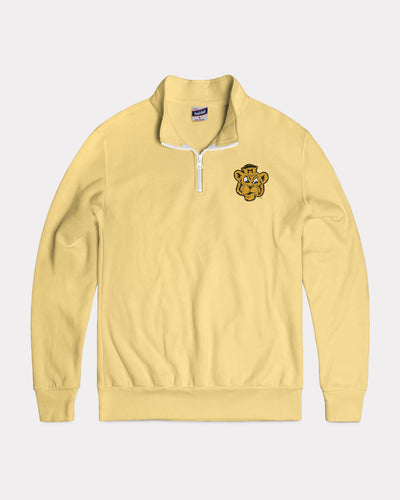 Butter Yellow Missouri Tigers Quarter Zip