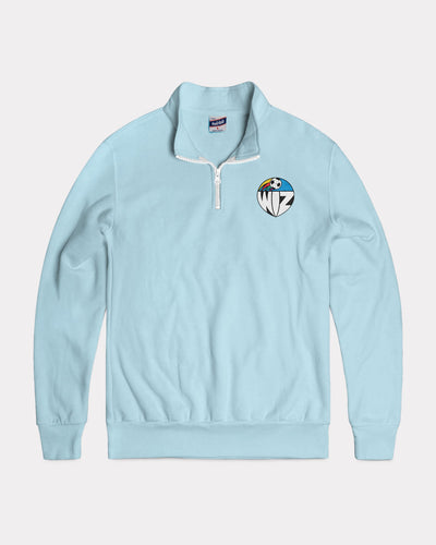 Powder Blue Kansas City Wizards Quarter Zip