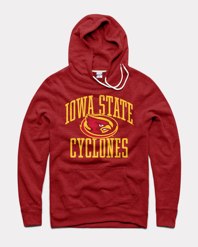 Cardinal Iowa State Cyclones Arch Vintage Hoodie Sweatshirt