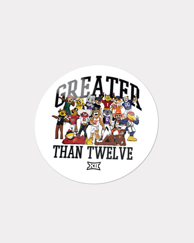 Big 12 Mascot Family Sticker