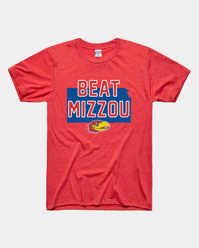 Red Kansas Beat Mizzou T-Shirt
