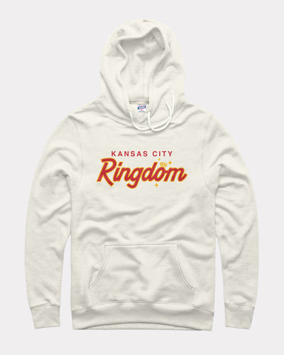 Kansas City Ringdom White Hoodie