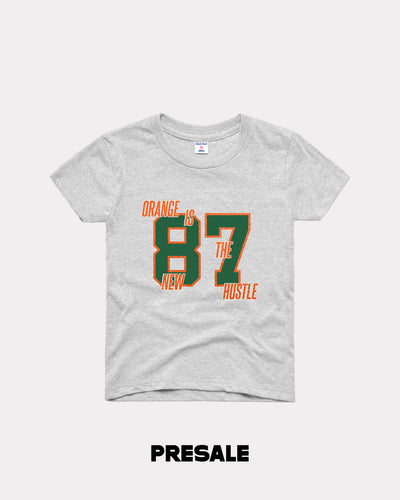 Orange is the New Hustle White T-Shirt