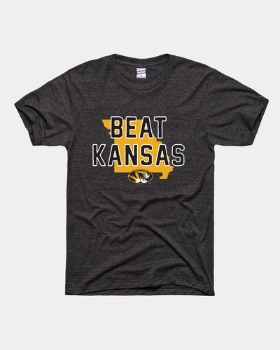 Black Mizzou Beat Kansas T-Shirt