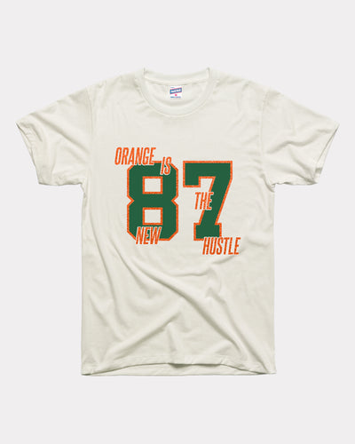 Orange is the New Hustle 87 White T-Shirt