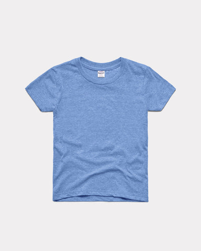 Kids Light Blue Essential Vintage Youth T-Shirt