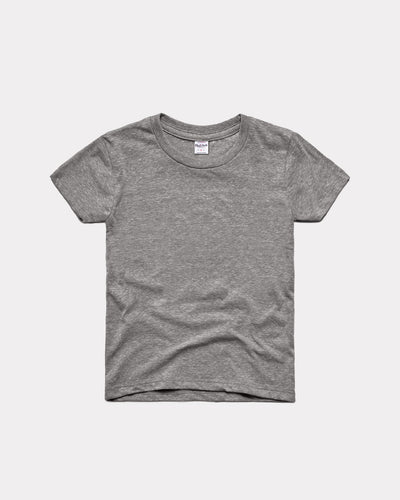 Kids Grey Essential Vintage Youth T-Shirt