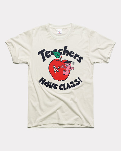 Teacher's Have Class! A+ Apple Vintage White T-Shirt