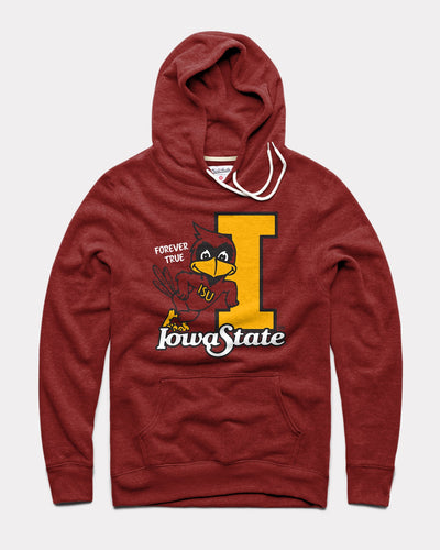 Cardinal Iowa State Cyclones Forever True Vintage Hoodie